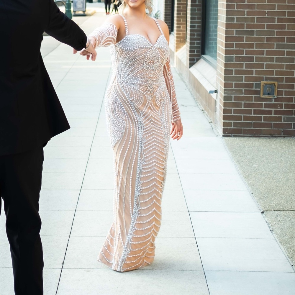 Custom Engagement dress